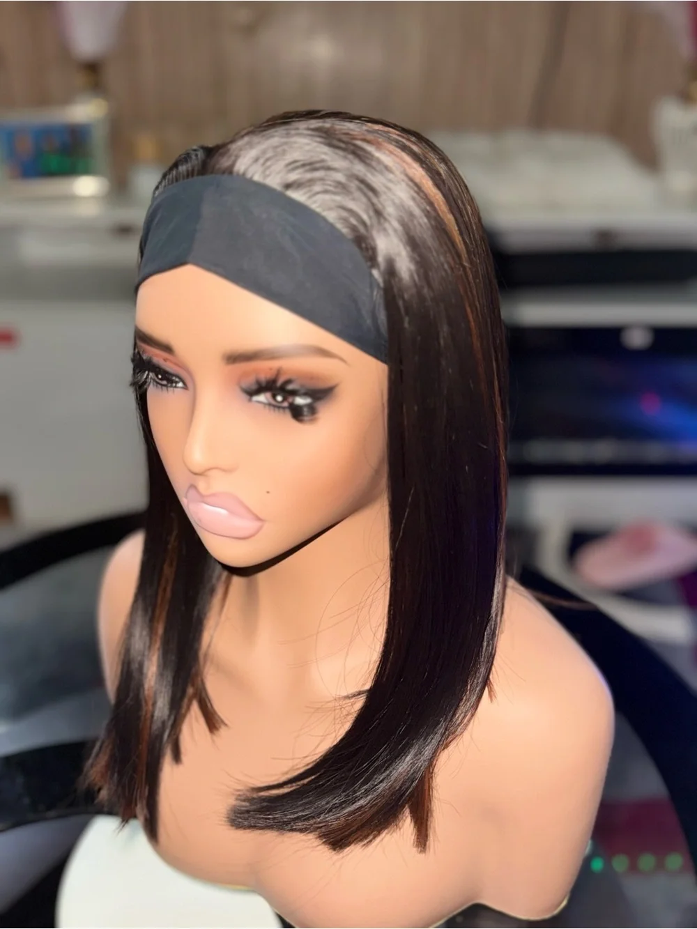 No brand sleek straight